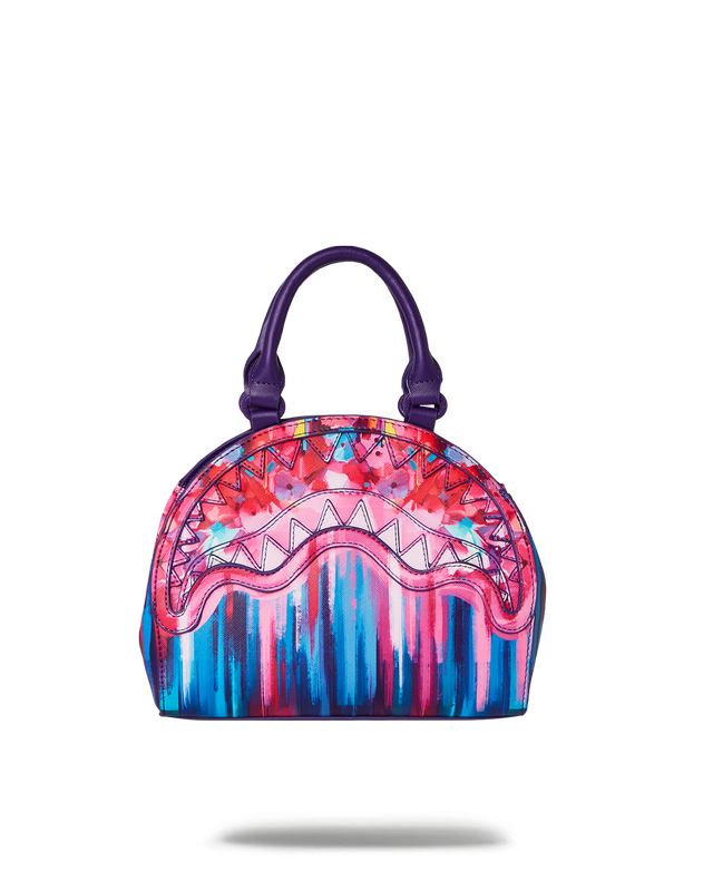 Geanta de Mana Sprayground Flora Botanica Shark Handbag | 753809-FPJ