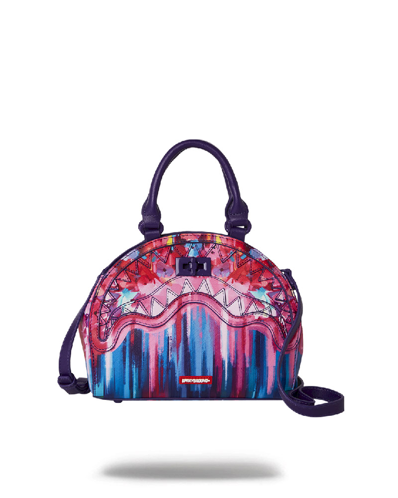 Geanta de Mana Sprayground Flora Botanica Shark Handbag | 753809-FPJ