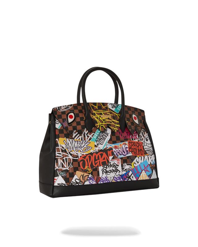 Geanta de Mana Sprayground Sharks In Paris The Rizz Palace Handbag | 207941-XWN