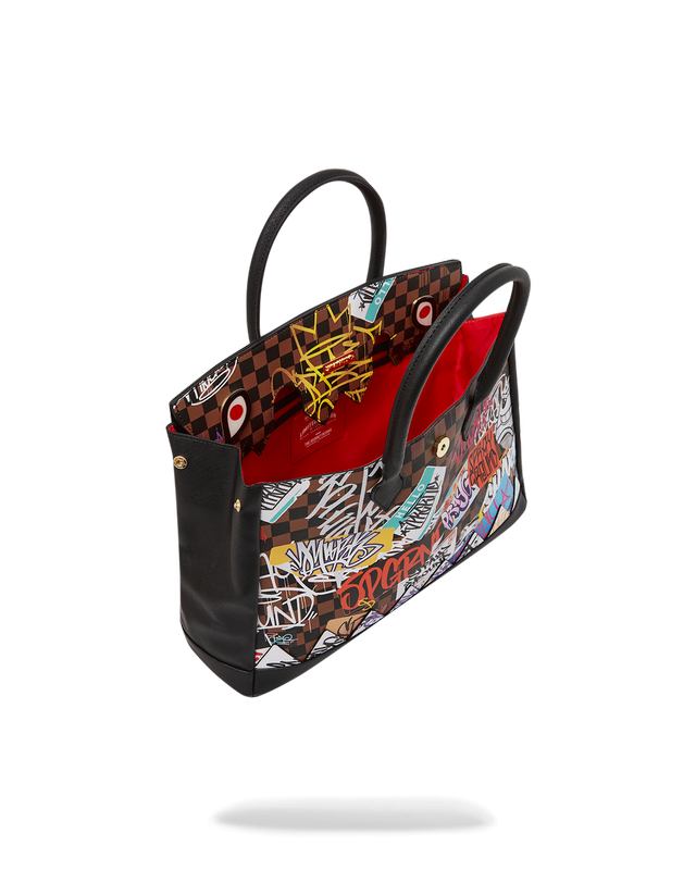 Geanta de Mana Sprayground Sharks In Paris The Rizz Palace Handbag | 207941-XWN