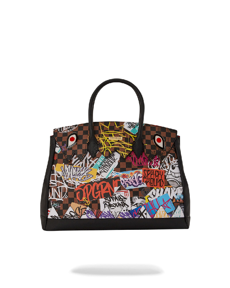 Geanta de Mana Sprayground Sharks In Paris The Rizz Palace Handbag | 207941-XWN