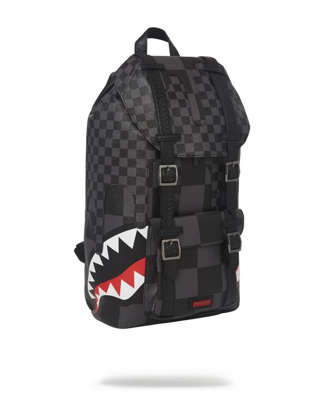 HILLS Sprayground Xtc Grey Sharks In Paris Hills Backpack | 641980-NHC