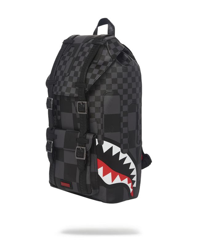 HILLS Sprayground Xtc Grey Sharks In Paris Hills Backpack | 641980-NHC