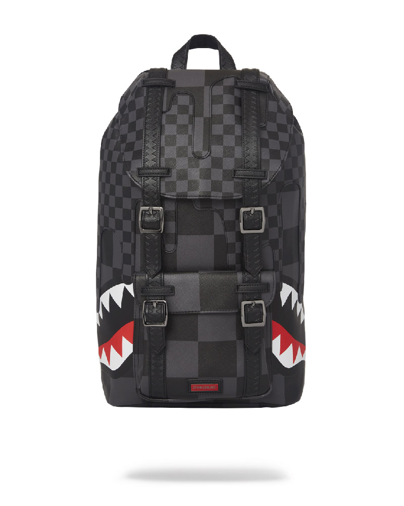 HILLS Sprayground Xtc Grey Sharks In Paris Hills Backpack | 641980-NHC