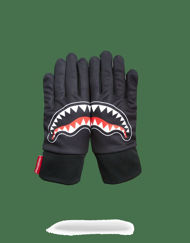 Manusi Sprayground Black Shark Mouth Gloves | 872095-XQC