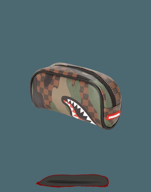 Pencil Case Sprayground Sharks In Paris (Camo Edition) Pencil Case | 980416-RUF