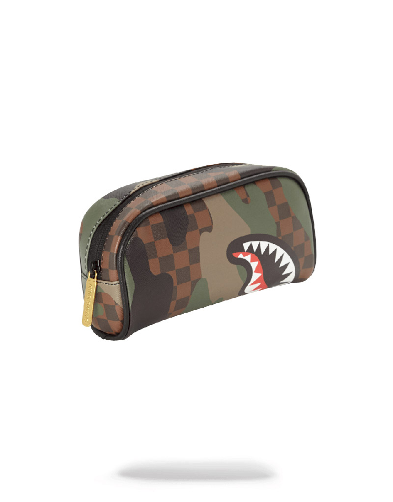 Pencil Case Sprayground Sharks In Paris (Camo Edition) Pencil Case | 980416-RUF