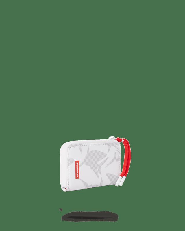 Portofel Sprayground Shark Check (White) Wallet | 734296-CYB