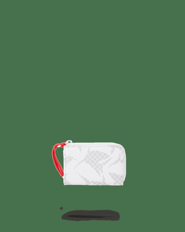 Portofel Sprayground Shark Check (White) Wallet | 734296-CYB