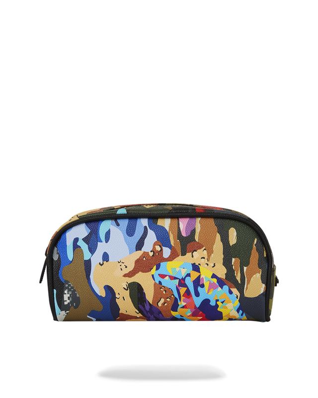 Pouch Sprayground Sliced And Diced Camo Pouch | 421639-WVT