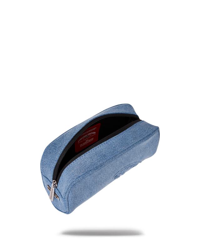 Pouch Sprayground Stone Washed Shark Pencil Pouch | 862013-PIX