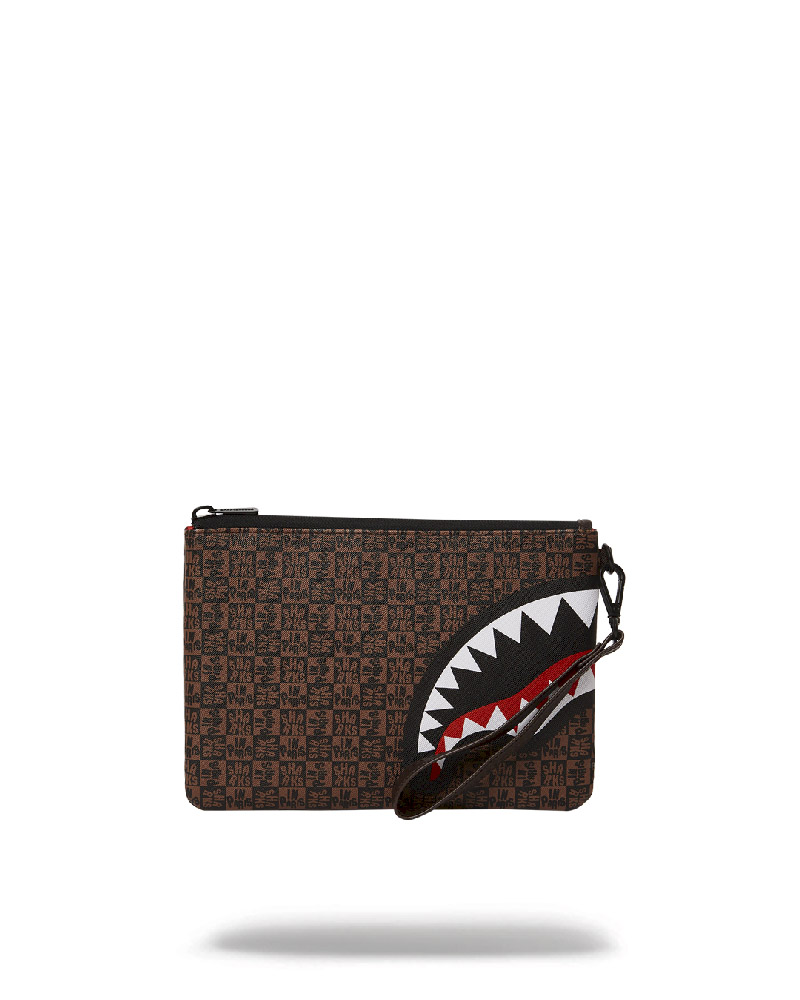 Pouchette Sprayground Frenzy Sharks Crossover Clutch | 956803-KED