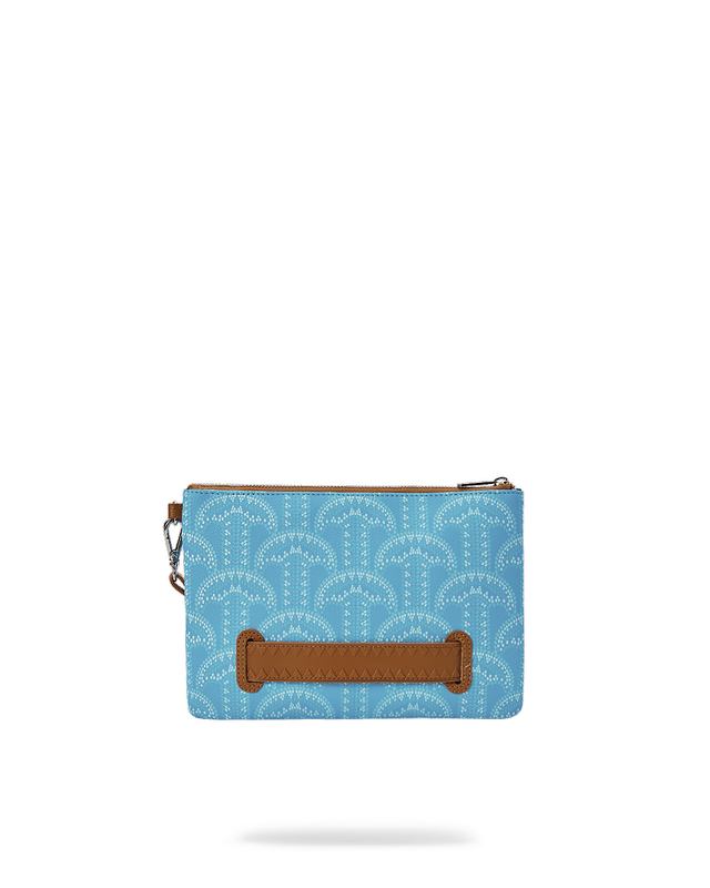 Pouchette Sprayground Illuchains Turq Crossover Clutch | 795680-TLK