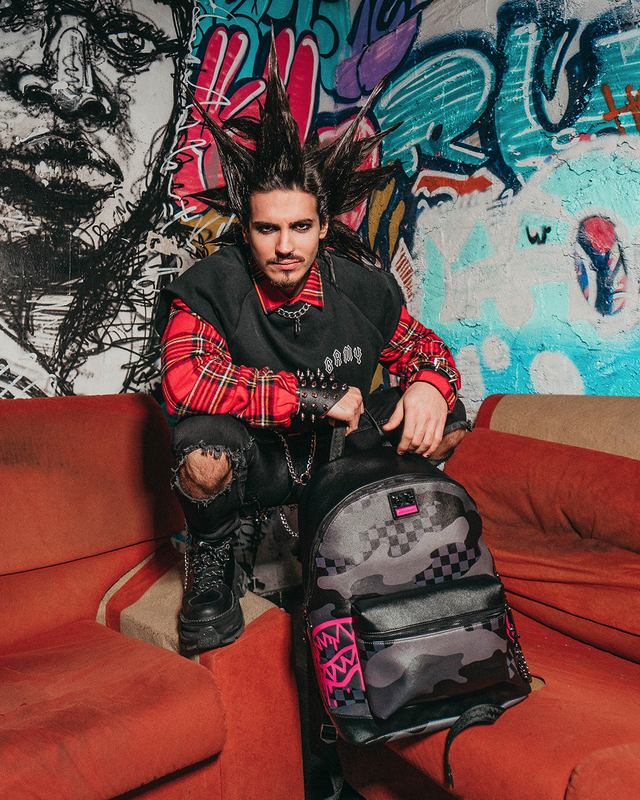 Rucsac Sprayground 3am Pink Drip Chateau Backpack | 135024-LIJ