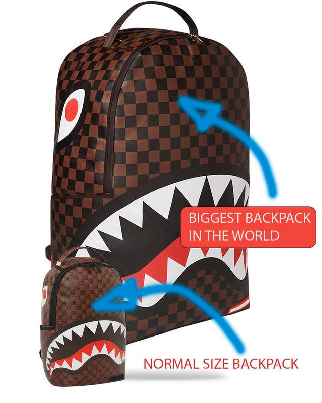 Rucsac Sprayground Biggest Backpack In The World (Only 20 Made) | 650241-SVR