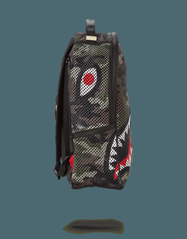 Rucsac Sprayground Camo Mesh Shark | 018532-YNH