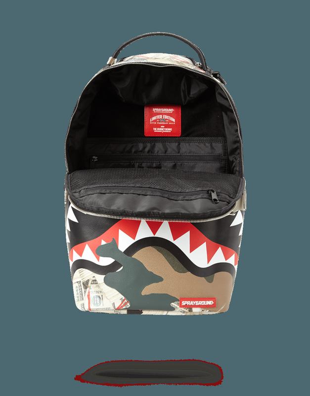 Rucsac Sprayground Camo Money Shark | 785391-LNS