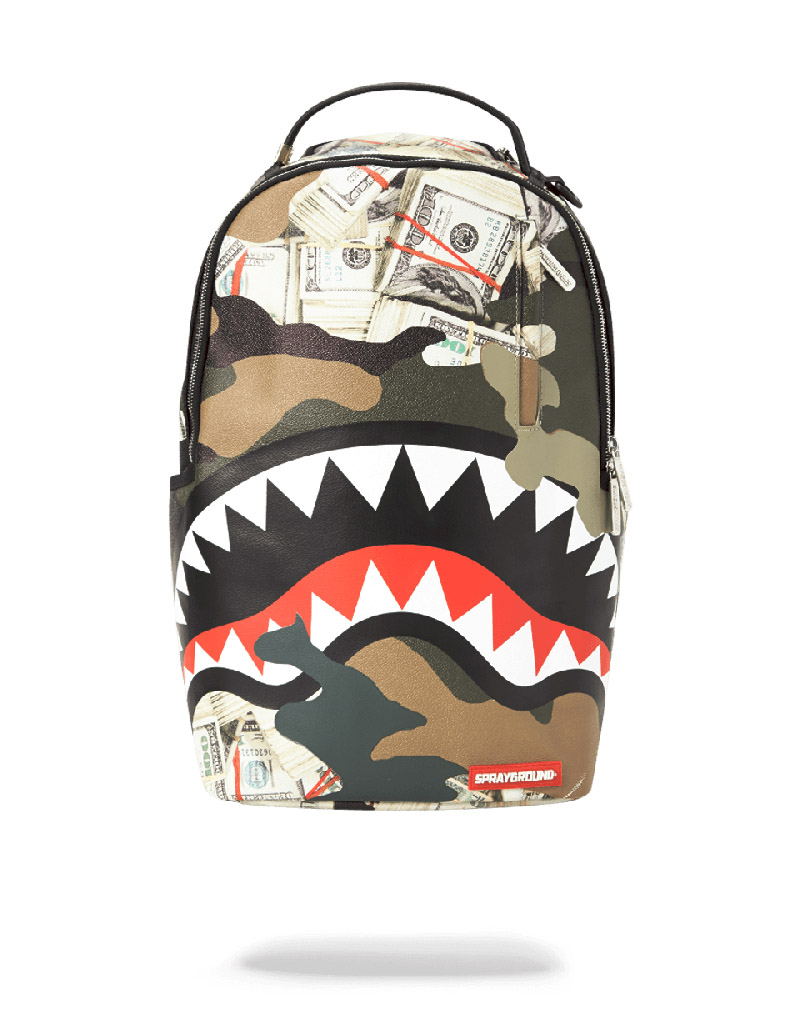 Rucsac Sprayground Camo Money Shark | 785391-LNS