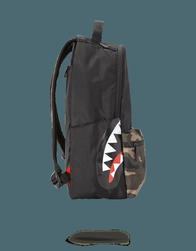 Rucsac Sprayground Camo Side Shark Double Cargo | 605137-YZQ