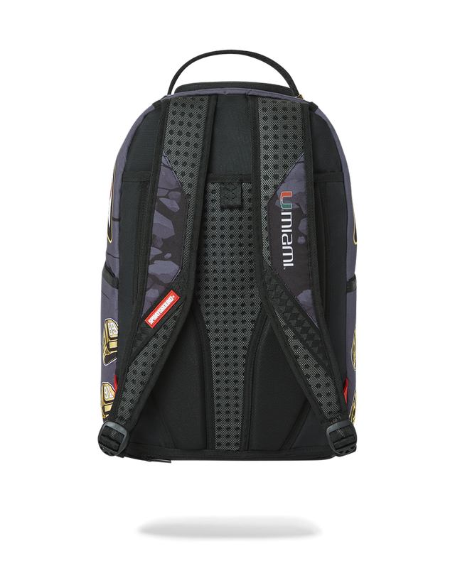 Rucsac Sprayground Canes Muscle University Of Miami Backpack (With Warren Sapp) | 957034-NST