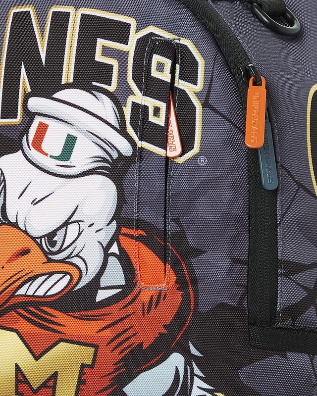 Rucsac Sprayground Canes Muscle University Of Miami Backpack (With Warren Sapp) | 957034-NST