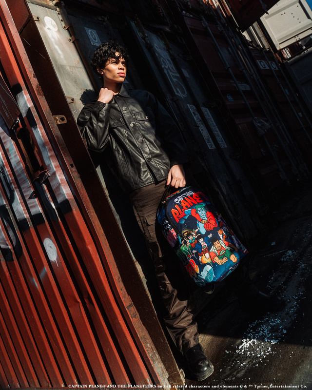 Rucsac Sprayground Captain Planet Official Dlxsr Backpack | 461378-MUQ