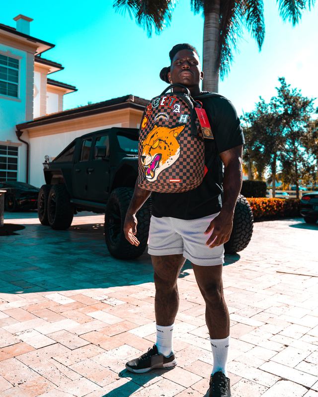 Rucsac Sprayground Cheetah Speed Shark Backpack (Tyreek Hill Collab) | 937182-BSV