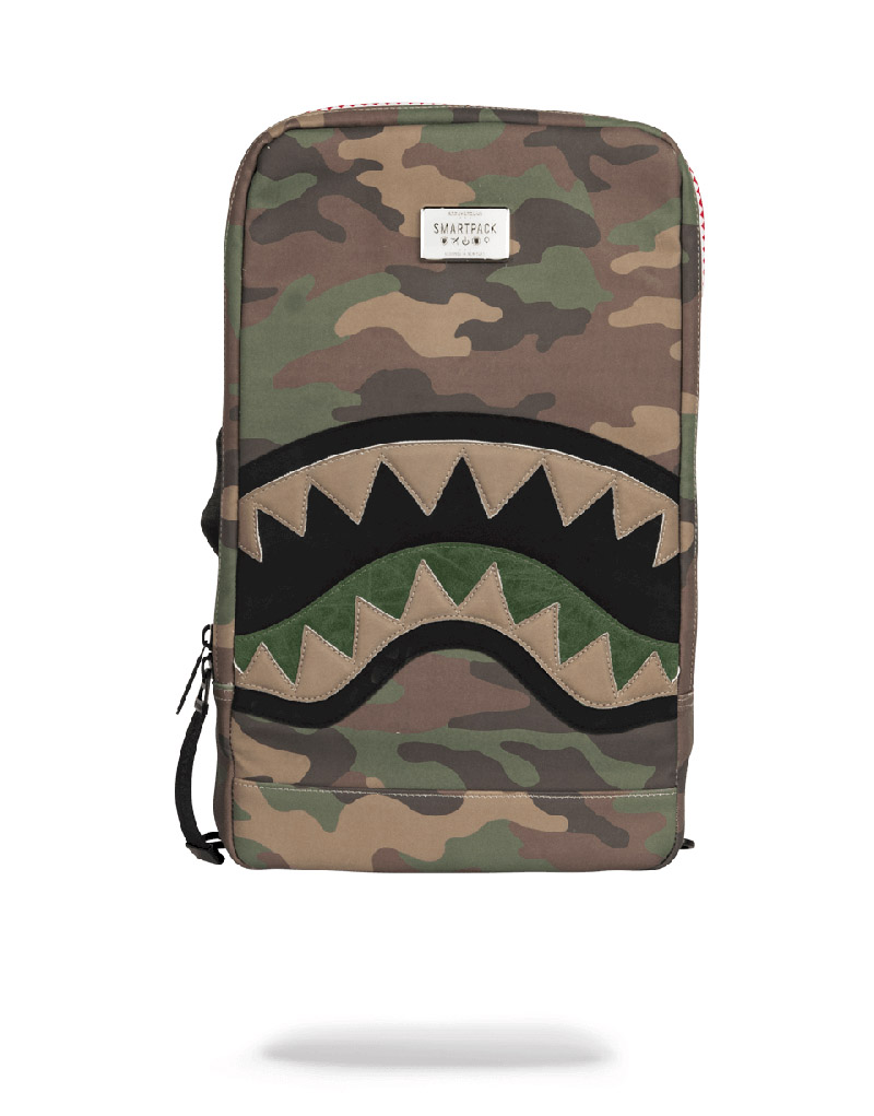 Rucsac Sprayground Cut & Sew Shark Smartpack (Camo) | 301468-SIZ