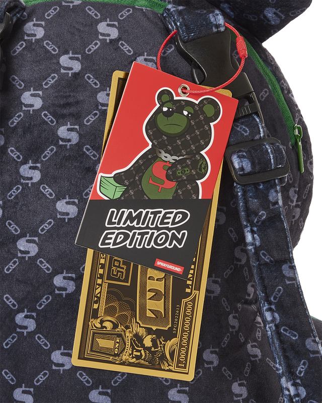 Rucsac Sprayground Dinero Moneybear Teddybear Backpack | 537264-XKM