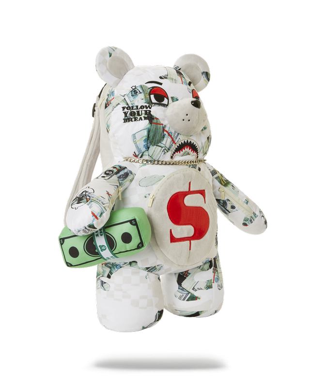 Rucsac Sprayground Ferociou$ Moneybear Teddybear Backpack | 524170-VFD