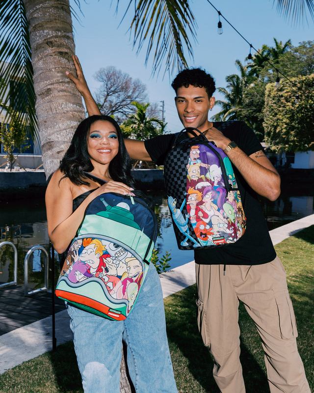 Rucsac Sprayground Futurama Squad Backpack | 261908-TDB