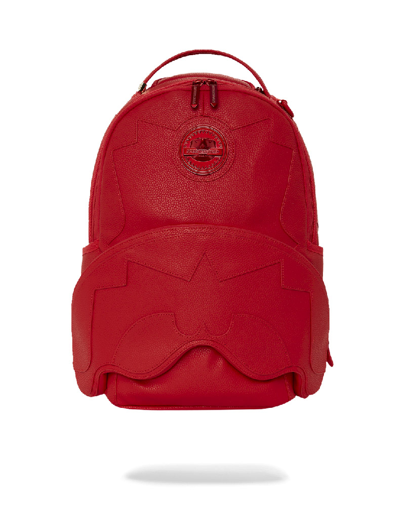 Rucsac Sprayground Heavy Metal Shark Red Backpack (Dlxv) | 906573-ODJ