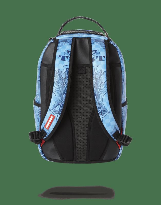 Rucsac Sprayground In God We Trust Blue Backpack (One Of One) | 632970-FLS