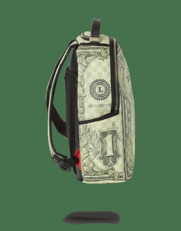 Rucsac Sprayground In God We Trust Green Backpack (One Of One) | 793501-RSO