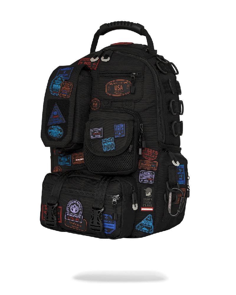 Rucsac Sprayground James First Class I Got These Stamps Backpack | 132758-ZVP