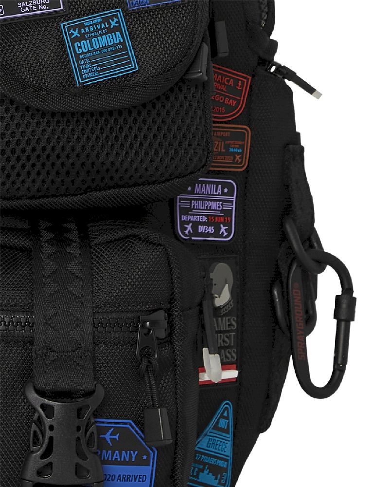 Rucsac Sprayground James First Class I Got These Stamps Backpack | 132758-ZVP