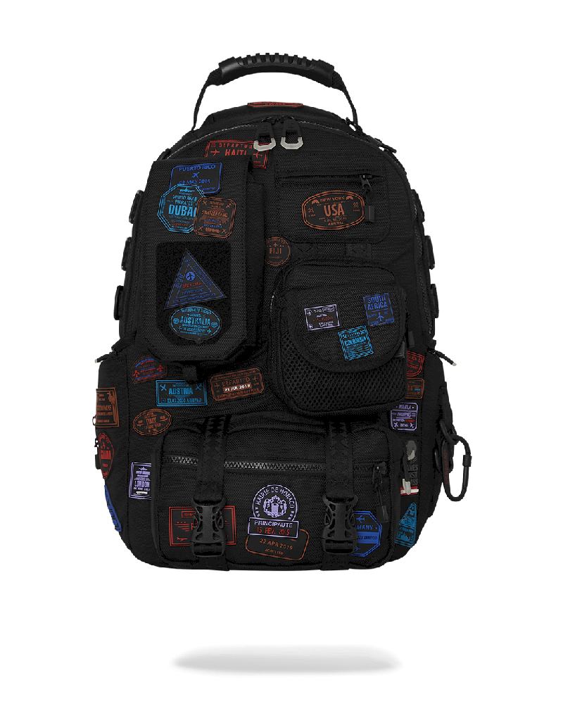 Rucsac Sprayground James First Class I Got These Stamps Backpack | 132758-ZVP