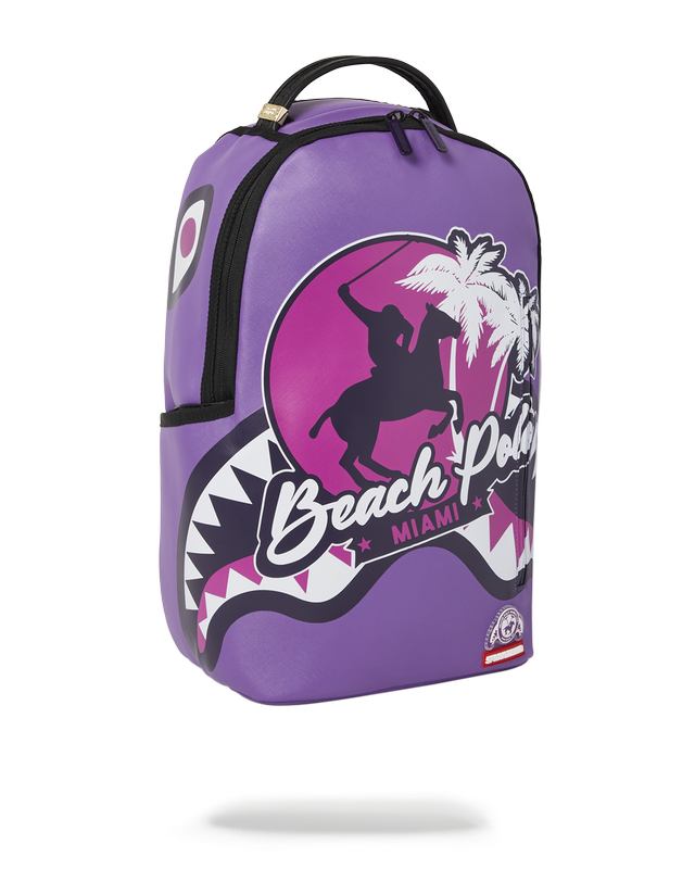 Rucsac Sprayground Miami Beach Polo Collab Backpack (Dlxv-Purple) | 310847-QEL