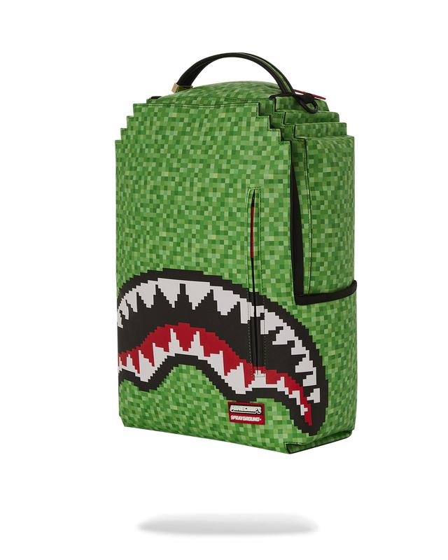 Rucsac Sprayground Minecraft Creeper Shark Backpack | 156724-USZ