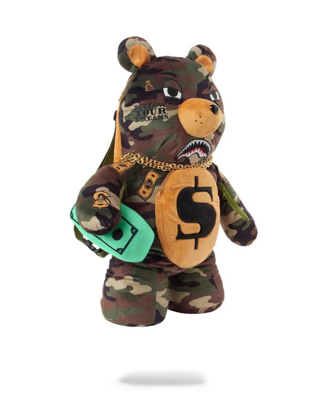 Rucsac Sprayground Moneybear Teddy Bear Backpack | 734296-TKH