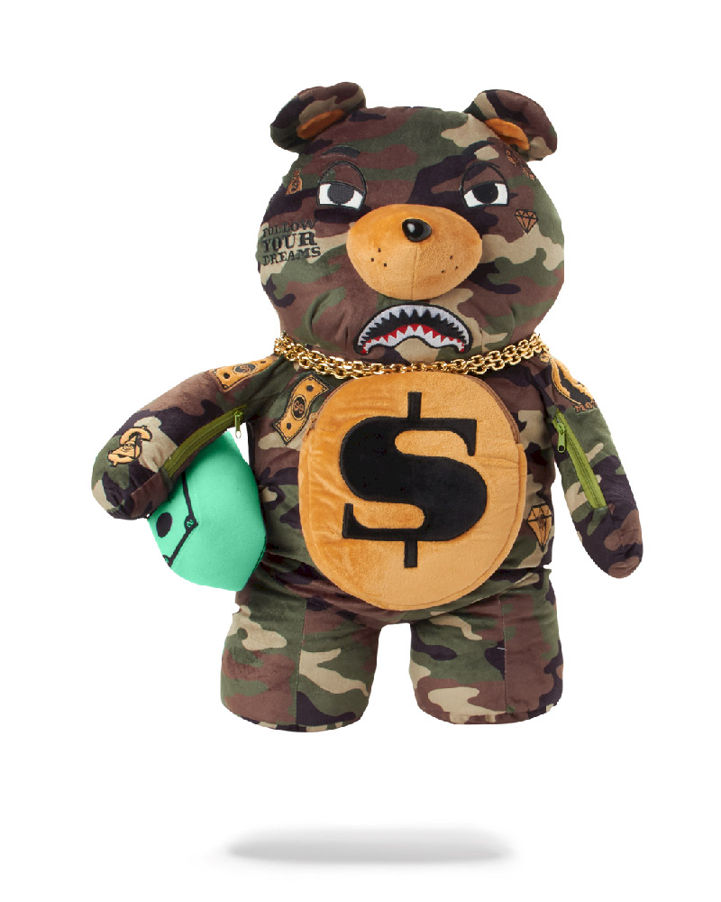 Rucsac Sprayground Moneybear Teddy Bear Backpack | 734296-TKH