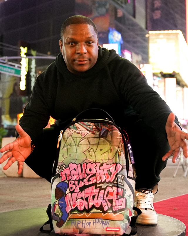 Rucsac Sprayground Naughty By Nature Hip Hop Hooray 30th Anniversary Collab Backpack | 539602-KQW