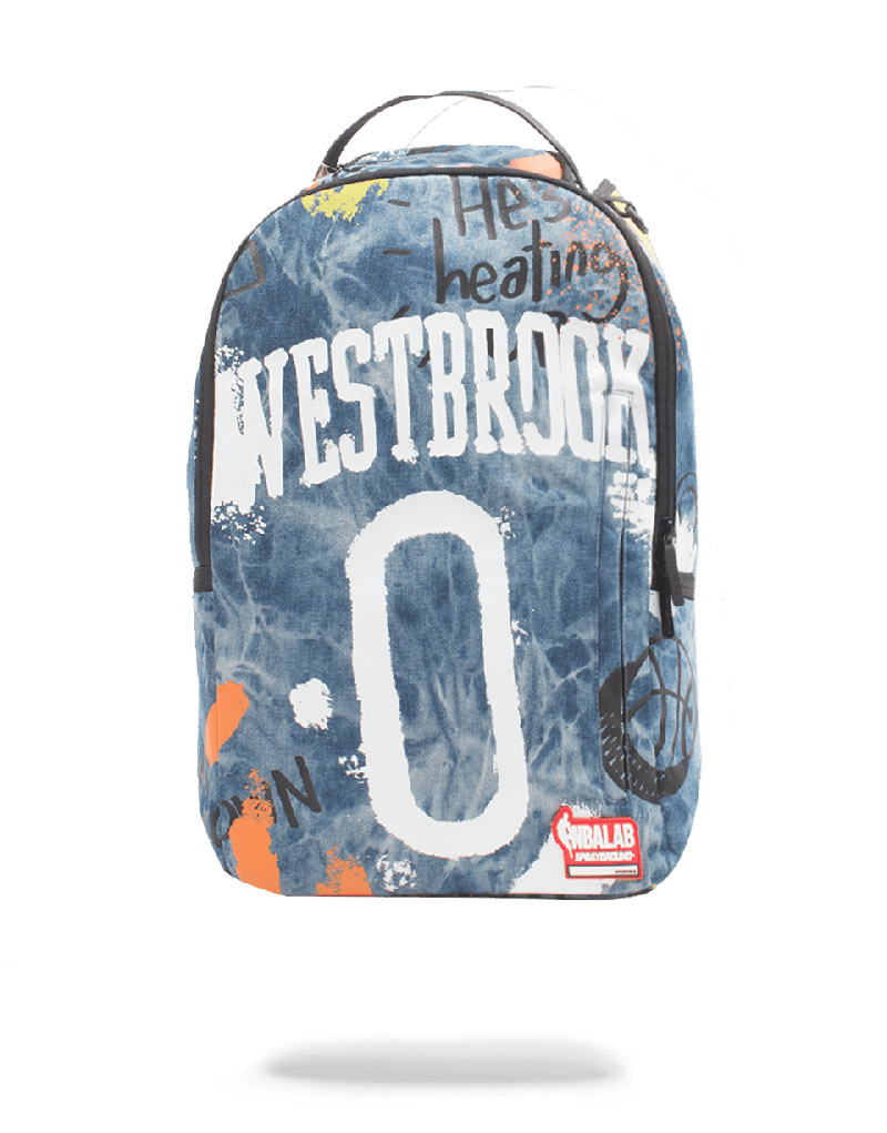 Rucsac Sprayground Nbalab Westbrook Denim | 651497-BGL