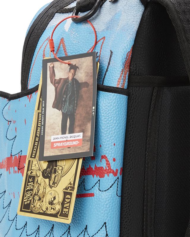 Rucsac Sprayground Official Basquiat Untitled (Fallen Angel) 1981 Wing Backpack (Dlxv) | 058179-JBA