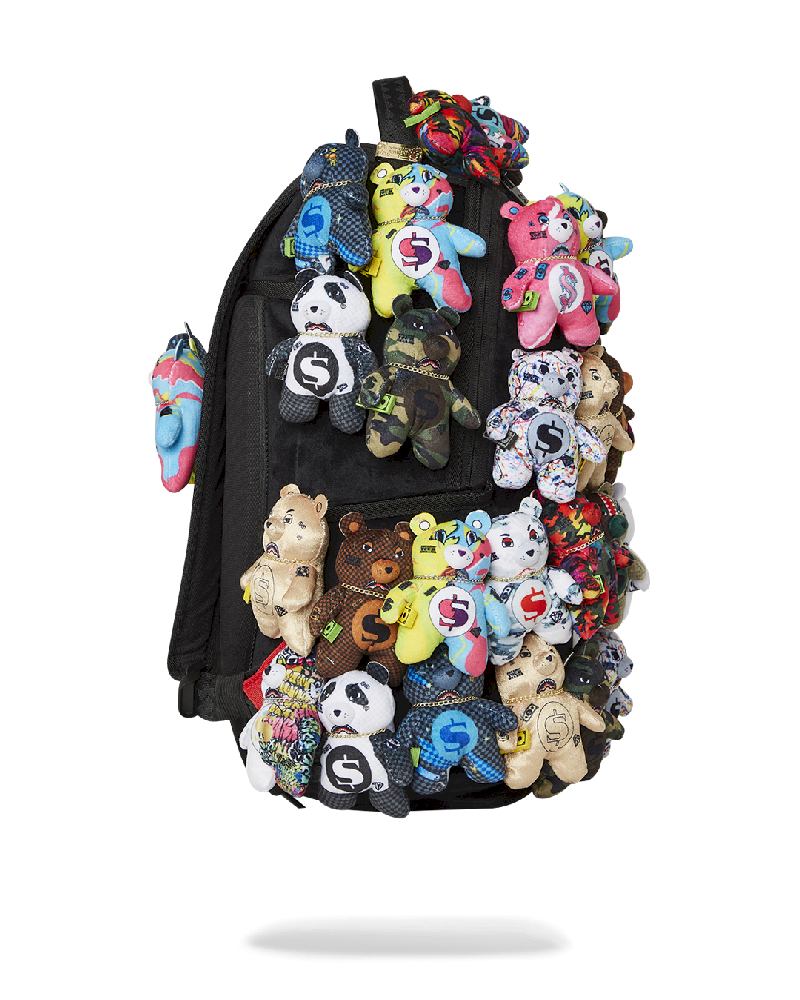 Rucsac Sprayground Pack Of Bears Real Plush Bears Runway Piece Backpack - Super Exclusive | 863495-BRD