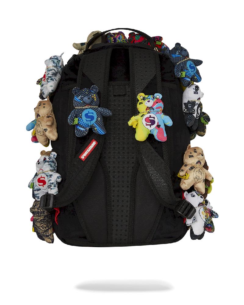 Rucsac Sprayground Pack Of Bears Real Plush Bears Runway Piece Backpack - Super Exclusive | 863495-BRD