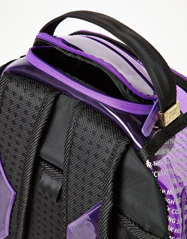 Rucsac Sprayground Raekwon Purple Tape Shark | 369521-MKE