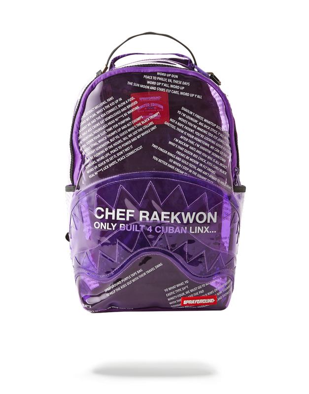 Rucsac Sprayground Raekwon Purple Tape Shark | 369521-MKE