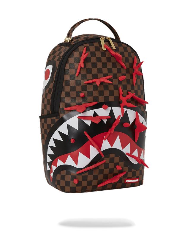 Rucsac Sprayground Real 3d Ninja Stars Smashed Backpack (Dlxv) | 859041-NDR