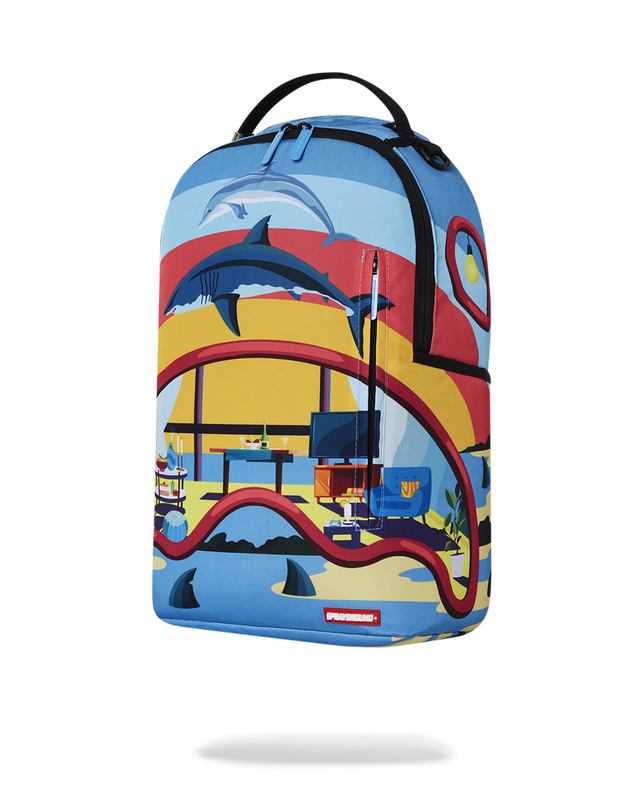 Rucsac Sprayground Realtor Shark Dlxsr Backpack | 892130-AJM